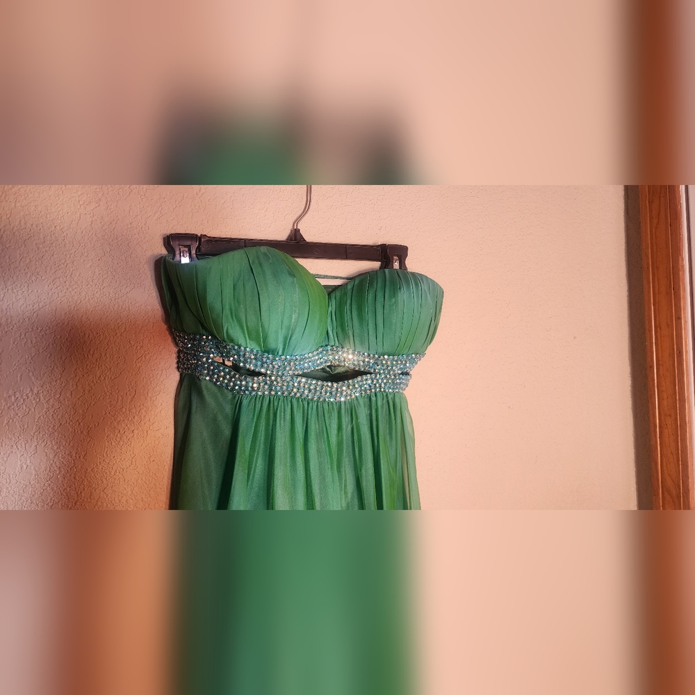 Cache Green Prom Dress - Picture 9 of 10